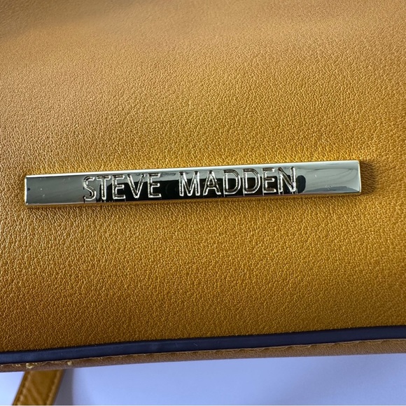Steve Madden mustard-yellow Bdelta satchel nwt - Picture 10 of 16